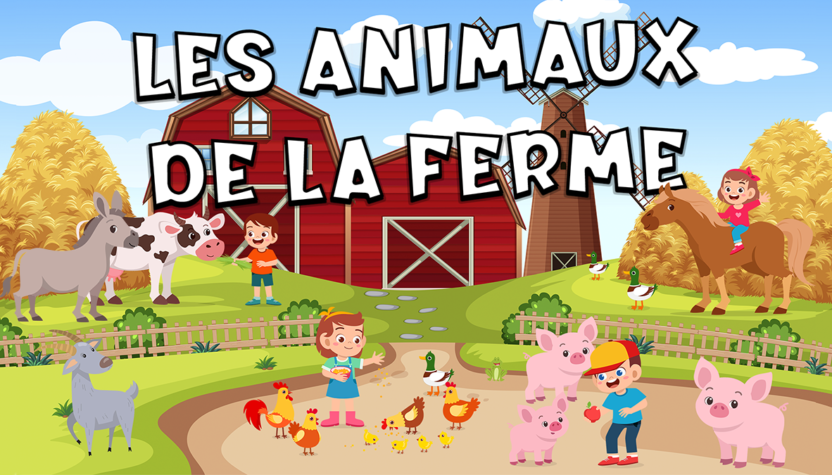Vocabulario de los animales de la granja en francés
