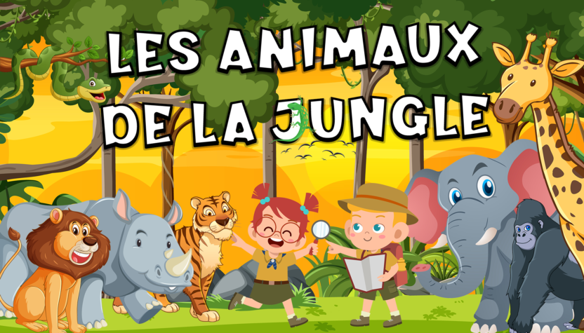 Vocabulario de los animales de la jungla y de la selva en francés