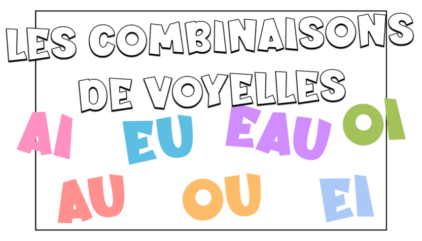Las uniones y combinaciones de vocales en francés