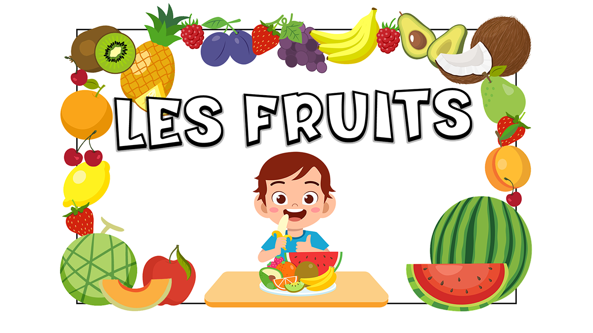 Vocabulario de las frutas en francés