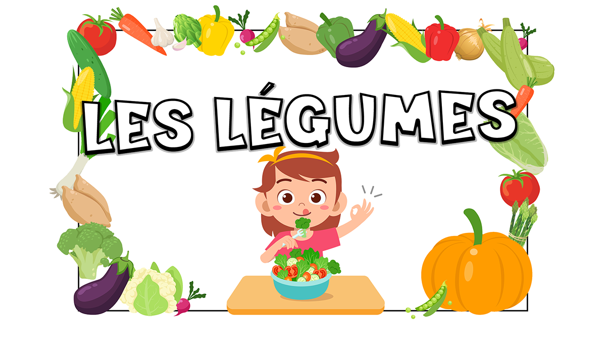 Vocabulario de las verduras y las legumbres en francés