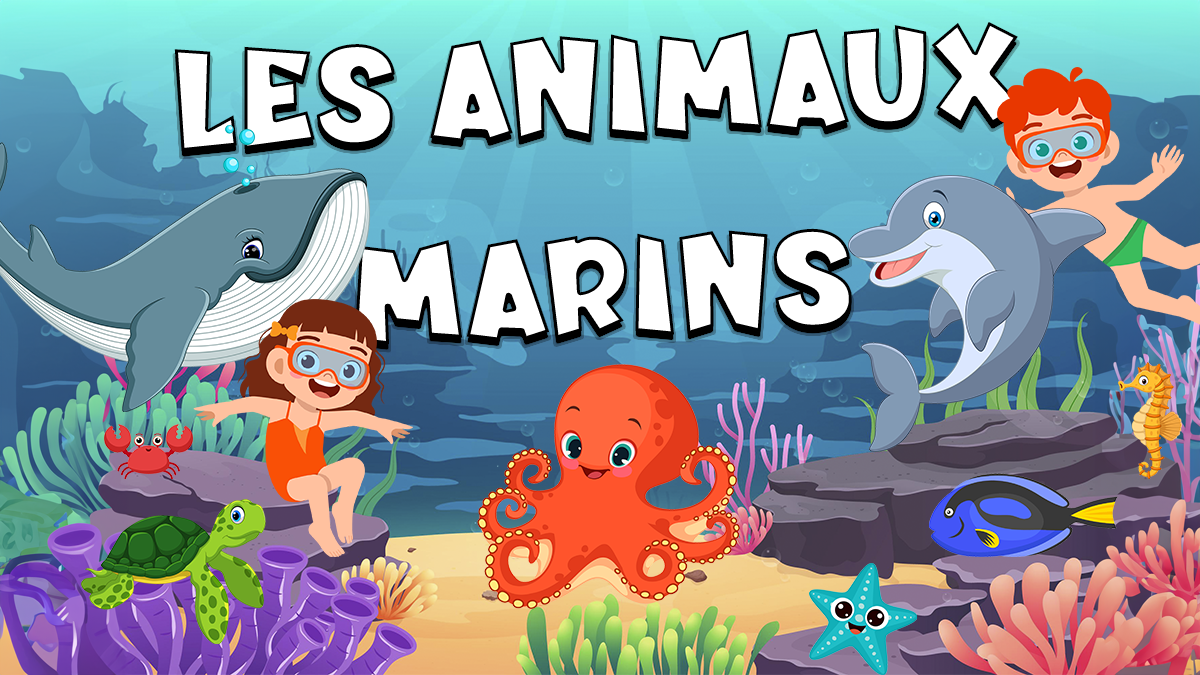 Vocabulario de los animales marinos en francés
