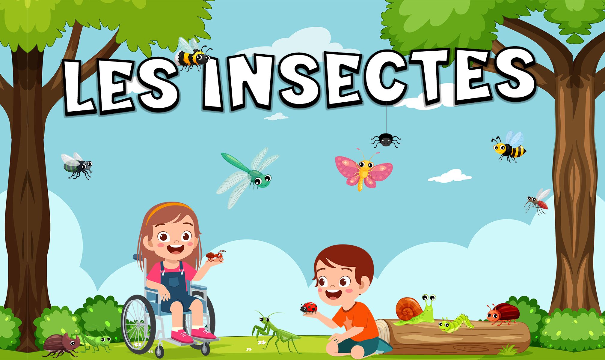Vocabulario de los insectos en francés