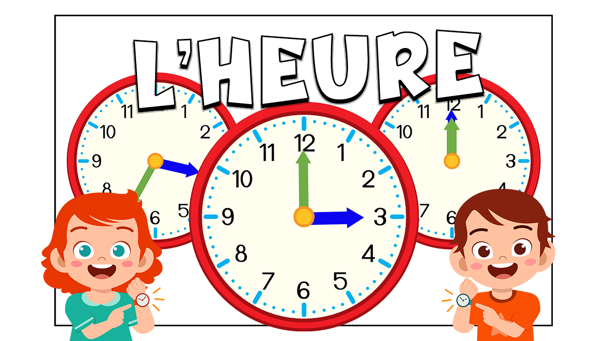La hora en francés