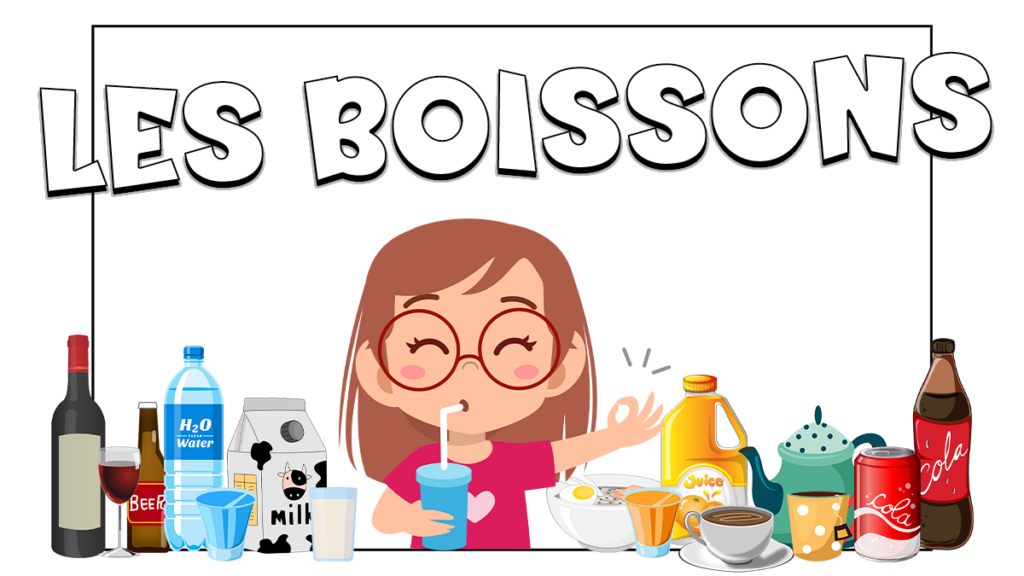 Vocabulario de las bebidas y líquidos en francés