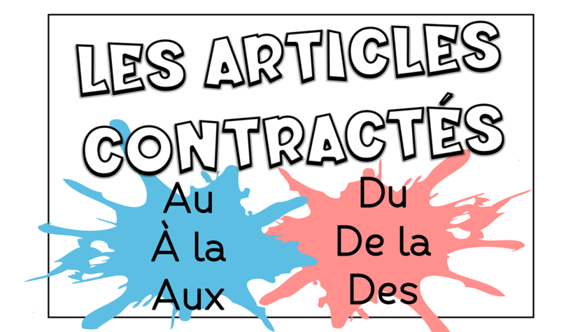 Los artículos contractos en francés