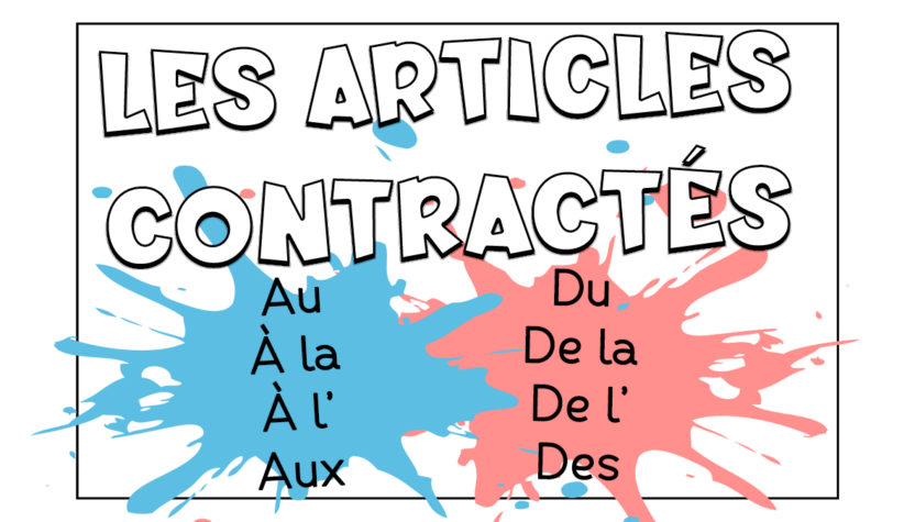 Los artículos contractos en francés