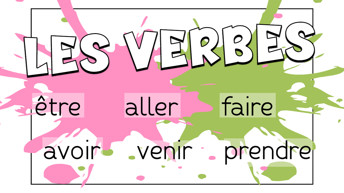 Los verbos irregulares más usados en francés