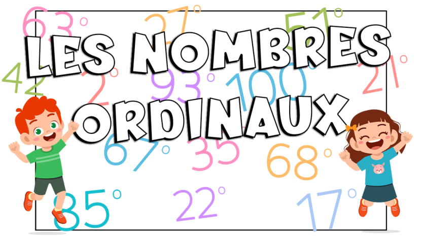 Los números ordinales en francés