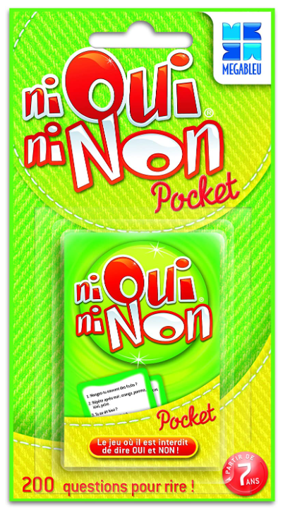 Juego de cartas en francés "Ni oui Ni non"