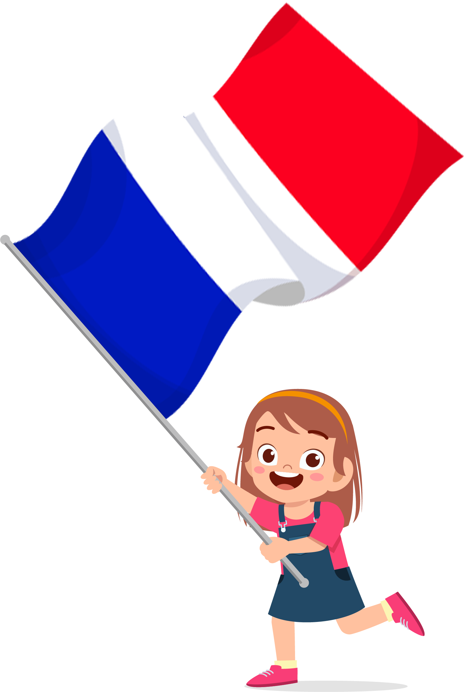 Bandera de Francia de Peques Français