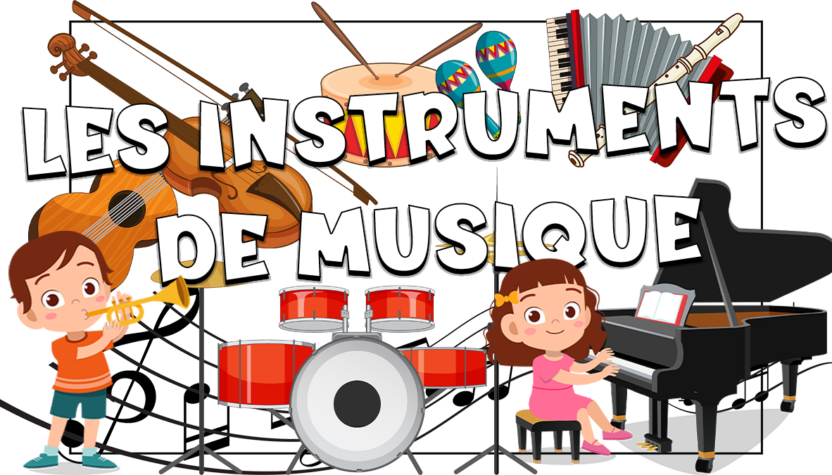 Los instrumentos de música en francés